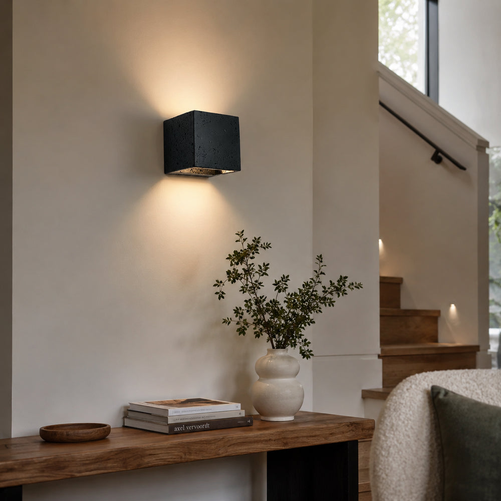 Ravolune Stone Cube Wall Lamp 6