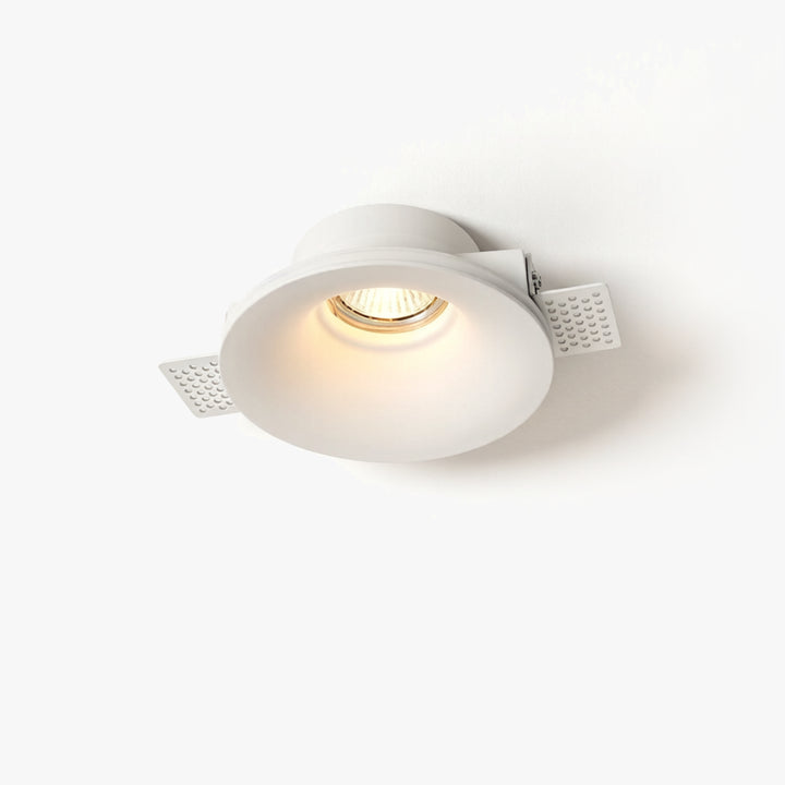 Recessed Circle Plaster Ceiling Lamp