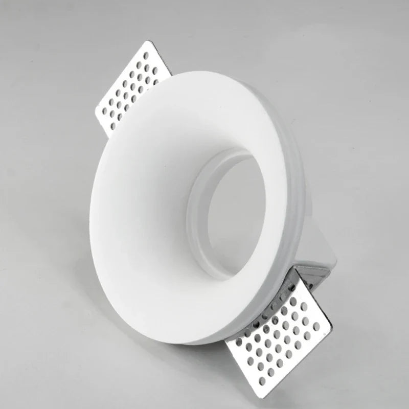 Recessed Circle Plaster Ceiling Lamp