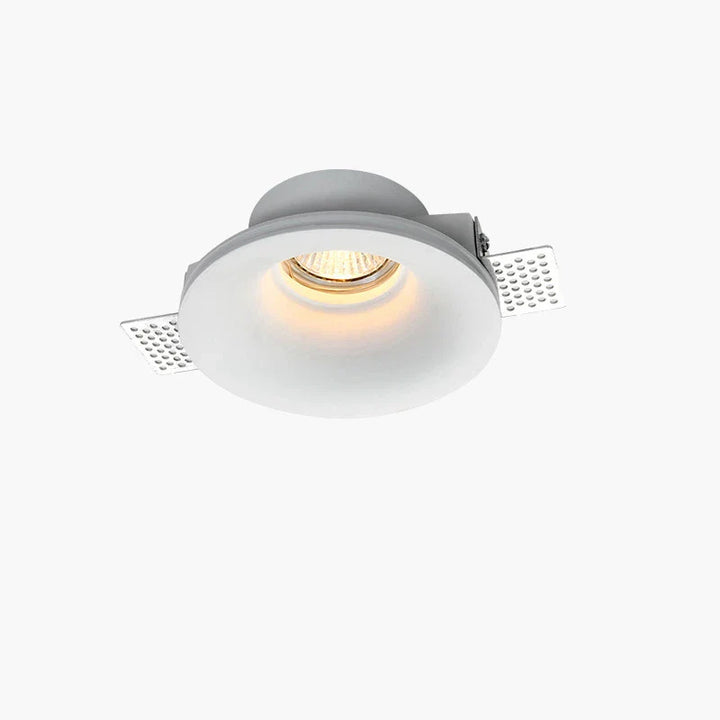 Recessed Circle Plaster Ceiling Lamp