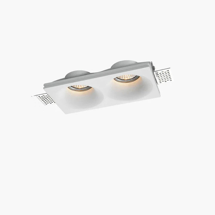 Recessed Circle Plaster Ceiling Lamp