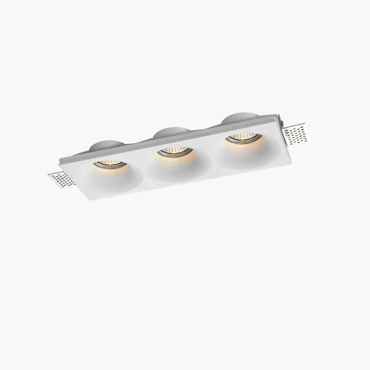 Recessed Circle Plaster Ceiling Lamp