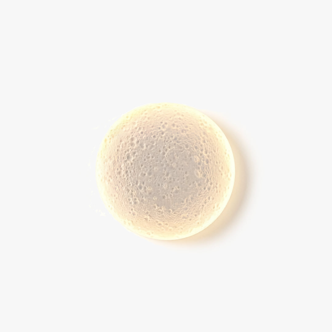 Recessed Lunar Plaster Wall Sconce 1