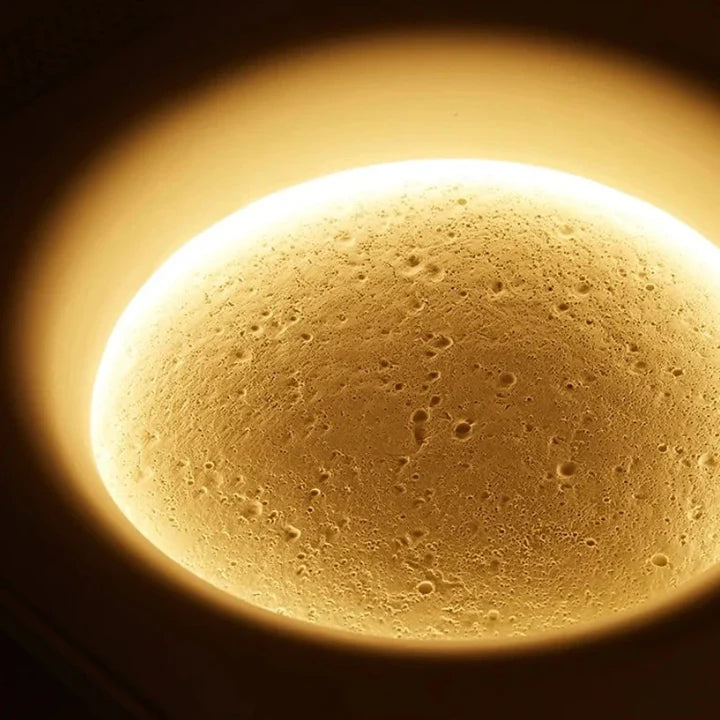 Recessed Lunar Plaster Wall Sconce 10