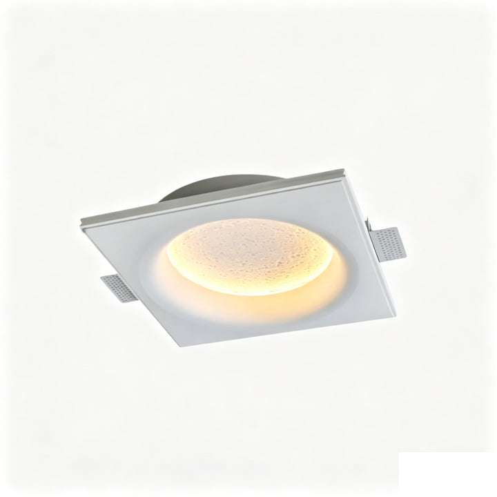 Recessed Lunar Plaster Wall Sconce 11