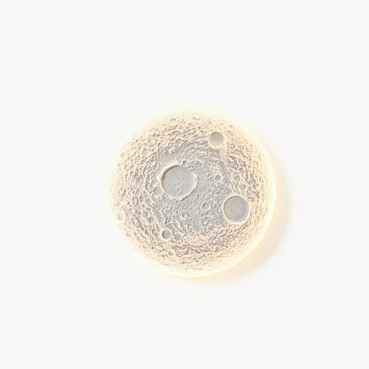 Recessed Moon Plaster Wall Lamp 1