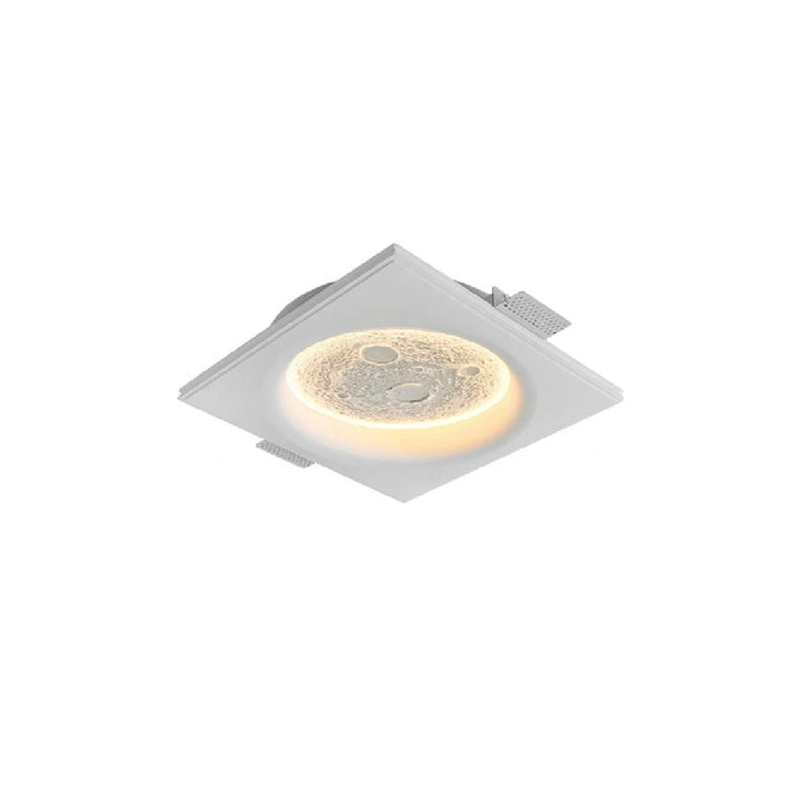 Recessed Moon Plaster Wall Lamp 18