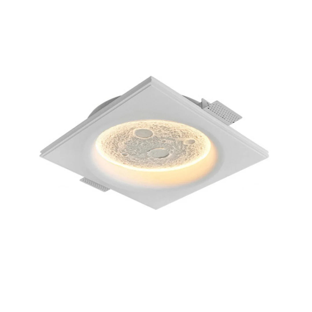 Recessed Moon Plaster Wall Lamp 20