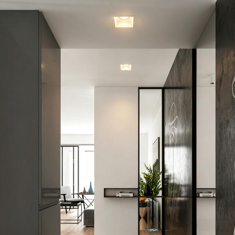 Recessed Square Plaster Ceiling Lamp 10