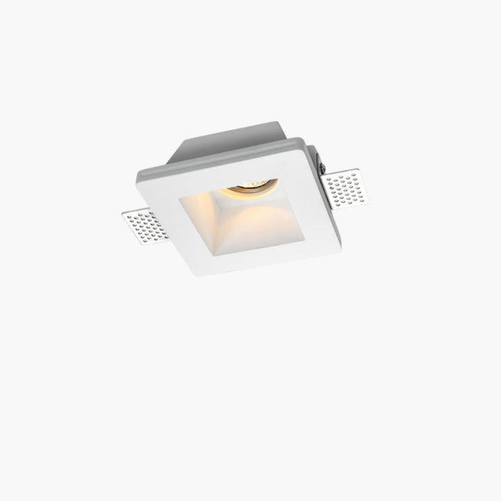 Recessed Square Plaster Ceiling Lamp 13