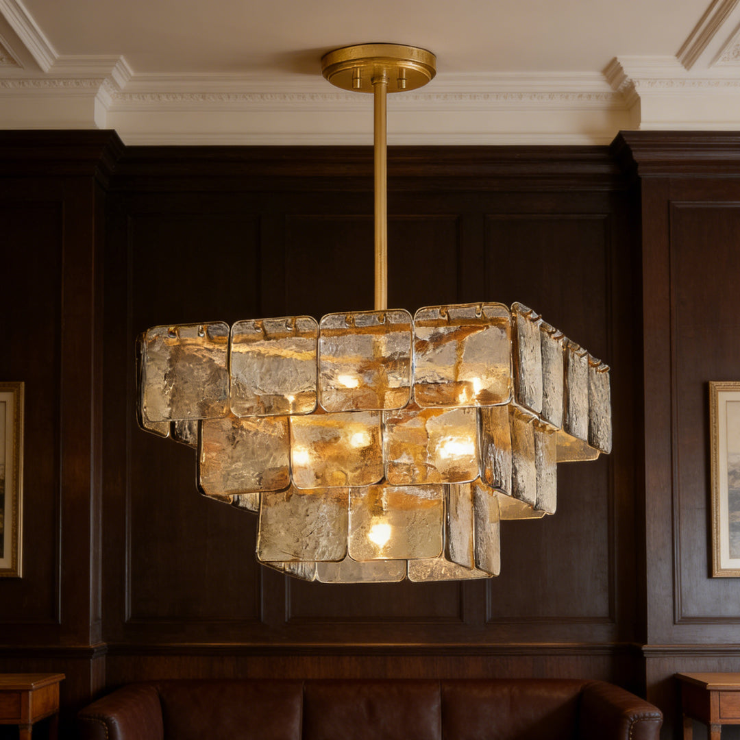 Regal Murano Glass Chandelier 6