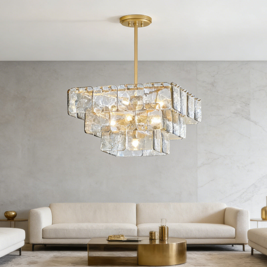 Regal Murano Glass Chandelier 8