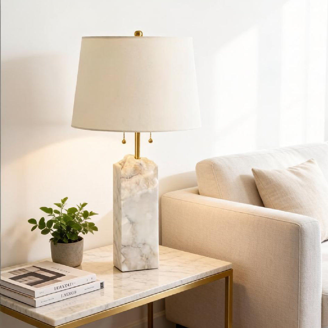 Regina Alabaster Table Lamp