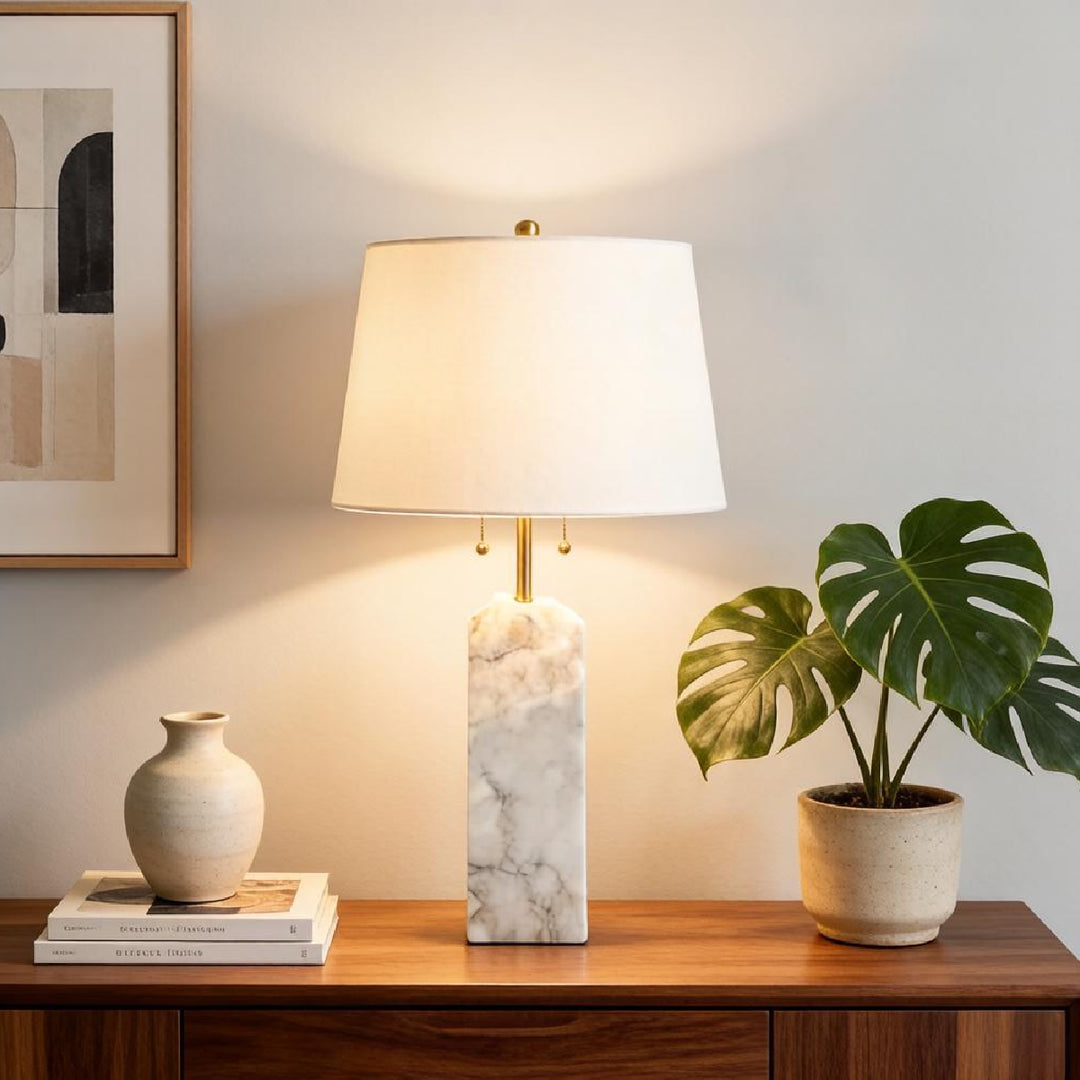 Regina Alabaster Table Lamp
