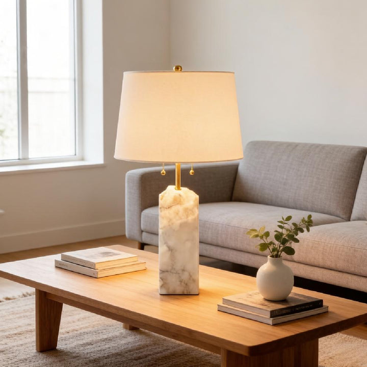 Regina Alabaster Table Lamp