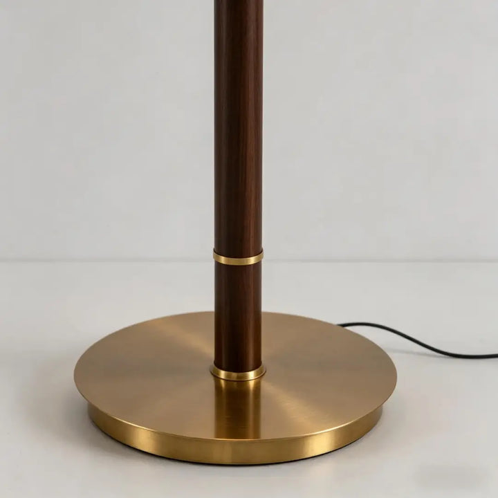 Retro Pleated Glass Floor Lamp 10