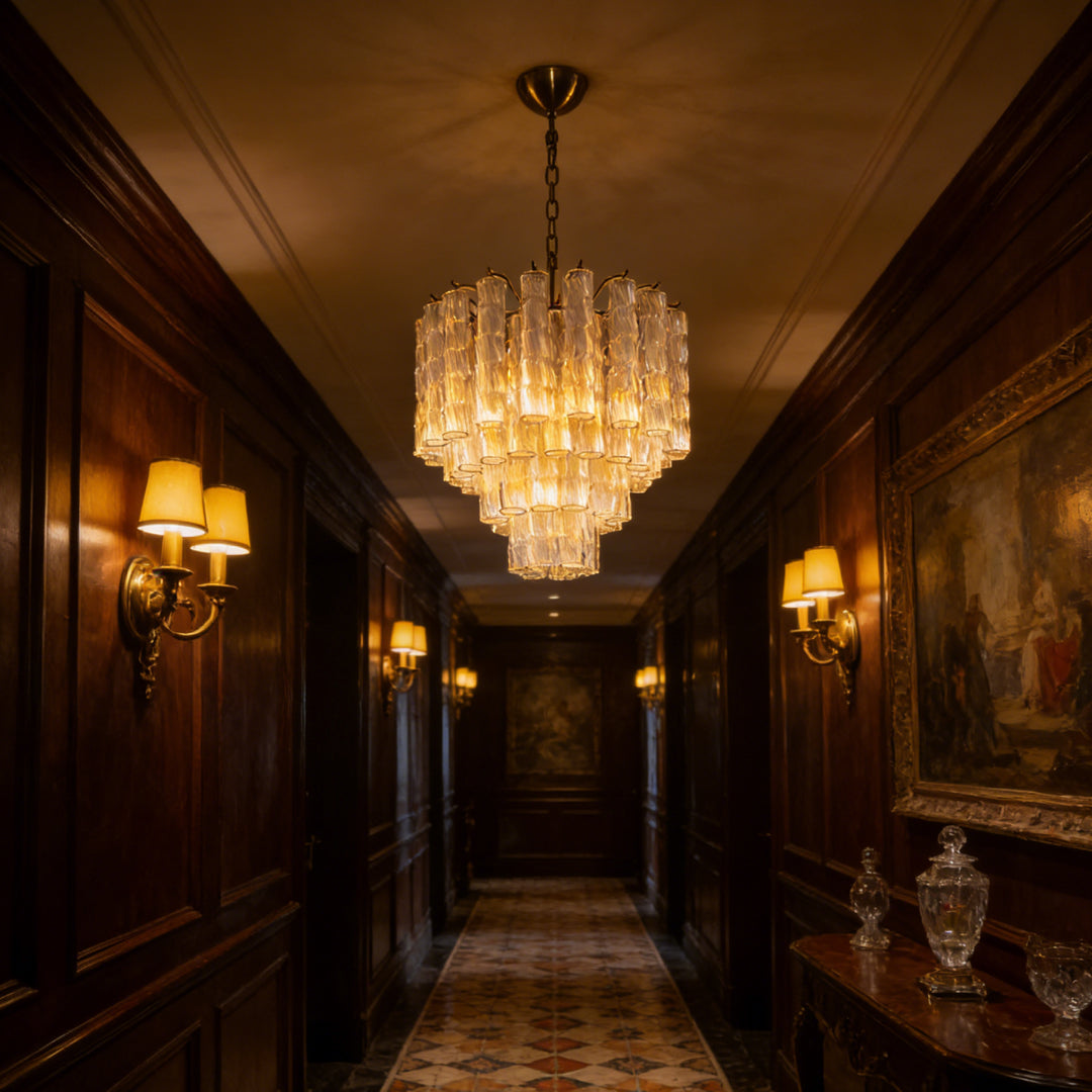 Rialto Murano Glass Chandelier