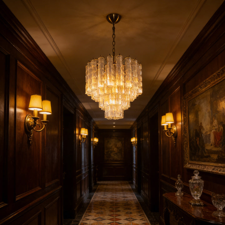 Rialto Murano Glass Chandelier