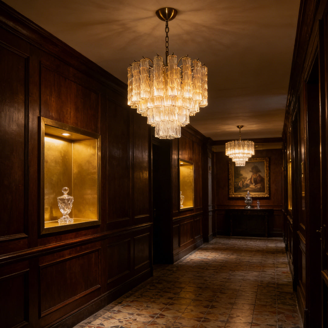 Rialto Murano Glass Chandelier