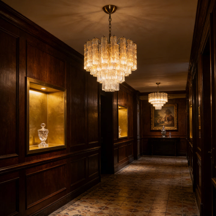 Rialto Murano Glass Chandelier