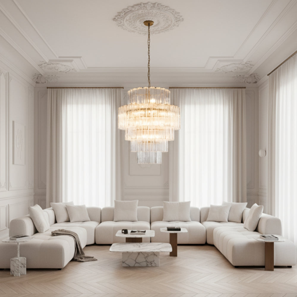 Rina Firenze Murano Glass Chandelier 4