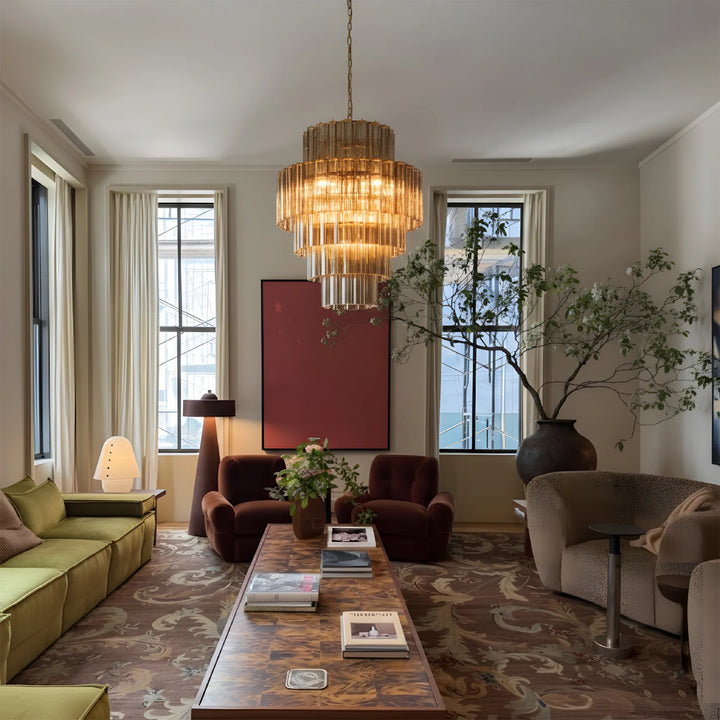 Rina Firenze Murano Glass Chandelier 9
