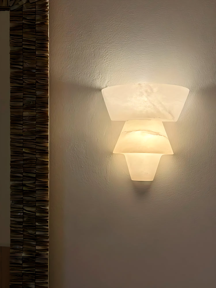 Rinkle Alabaster Wall Lamp