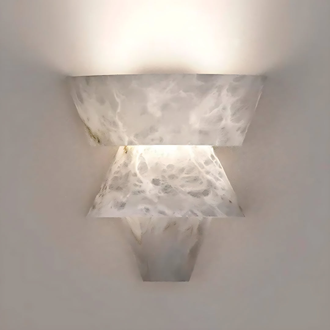 Rinkle Alabaster Wall Lamp