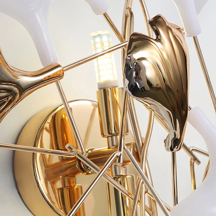 Riven Gingko Wall Lamp 16