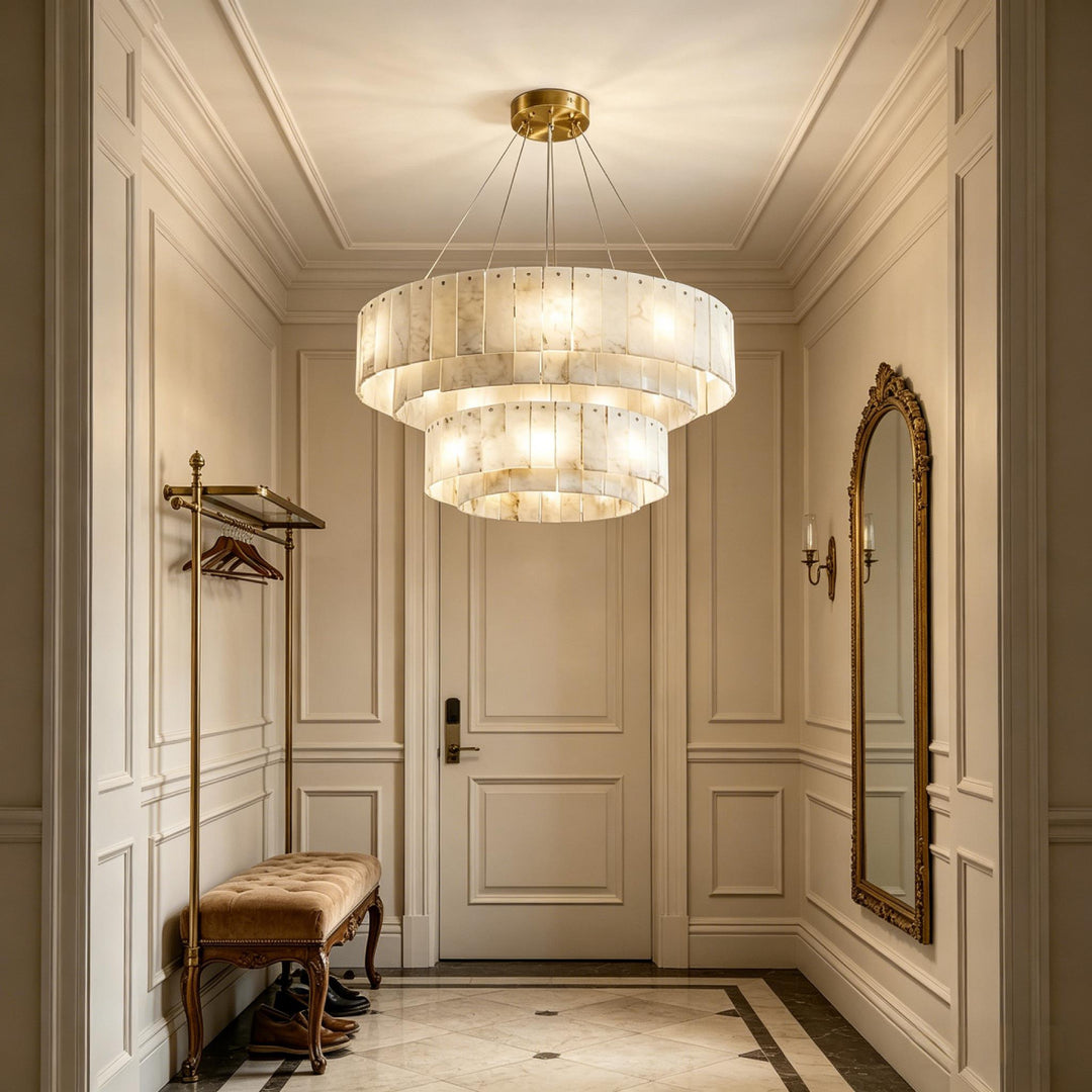 Rock Alabaster Chandelier 23