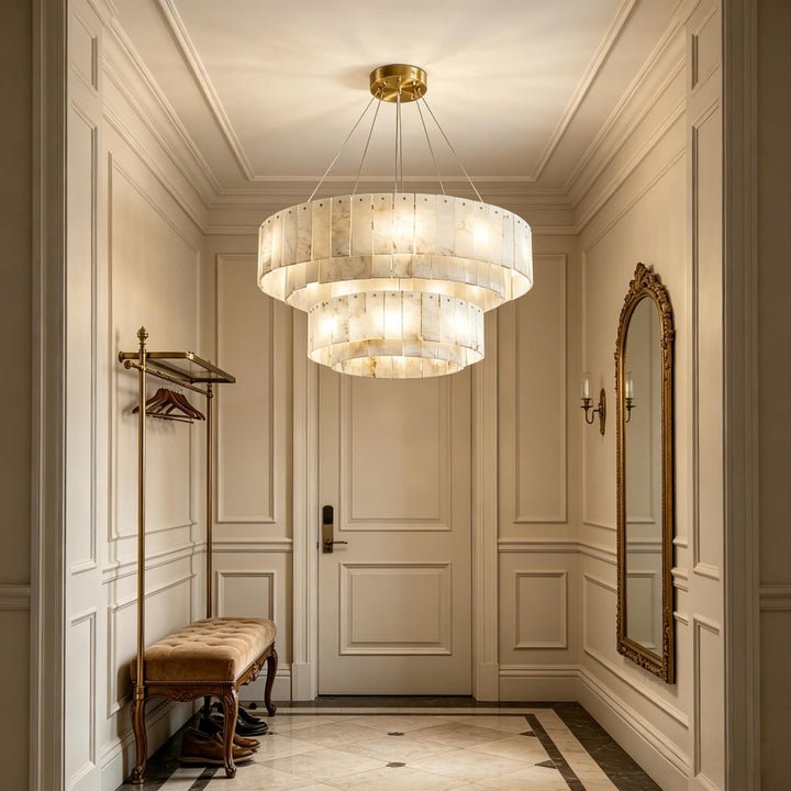 Rock Alabaster Chandelier 23