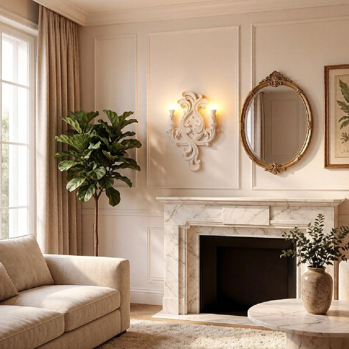 Roco Plaster Wall Lamp 9