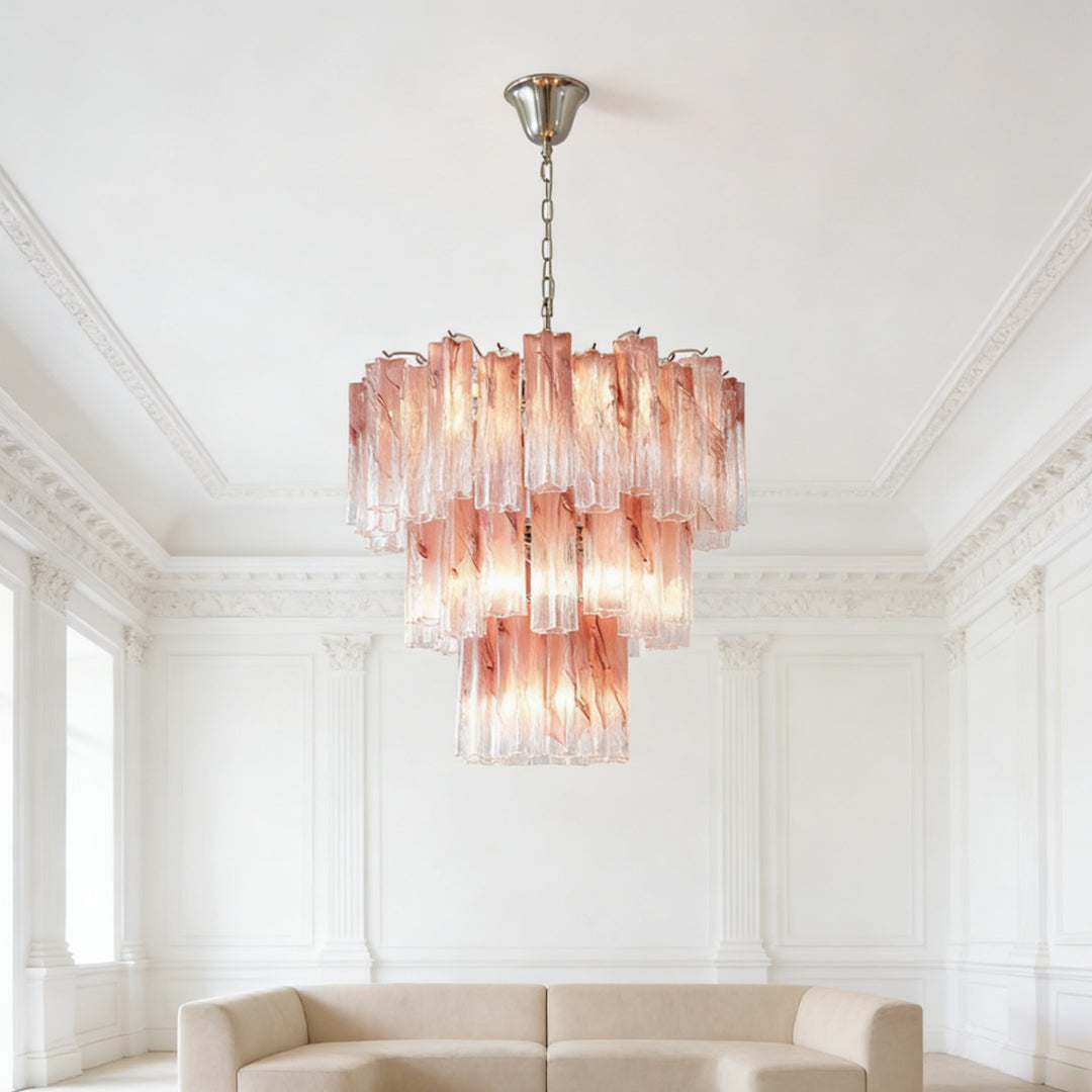 Rosata Murano Glass Chandelier 6