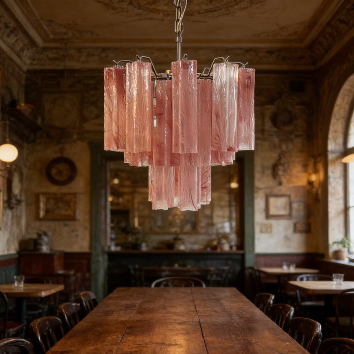 Rosata Murano Glass Chandelier 7