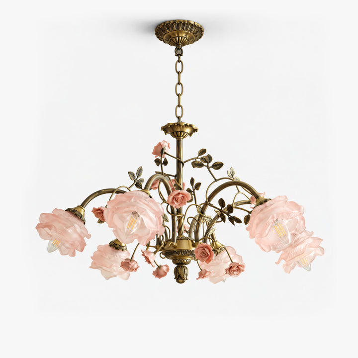 Rosmielle Floral Chandelier 10