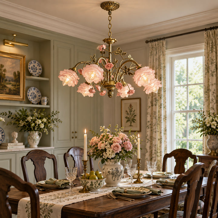 Rosmielle Floral Chandelier 14