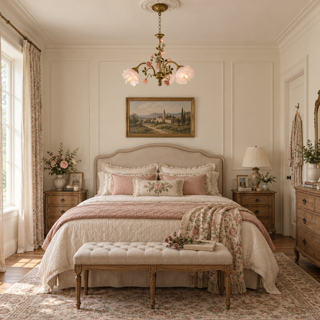 Rosmielle Floral Chandelier 2