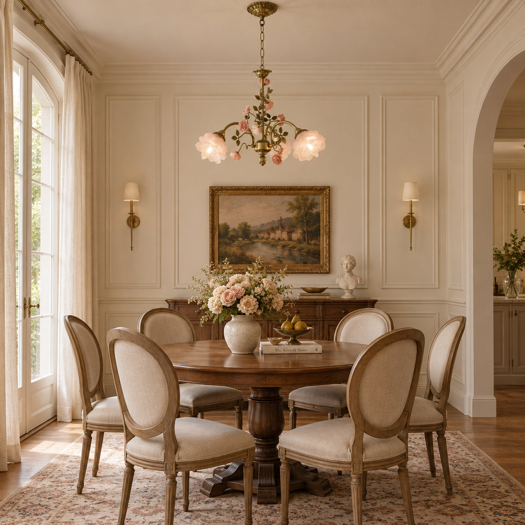 Rosmielle Floral Chandelier 3