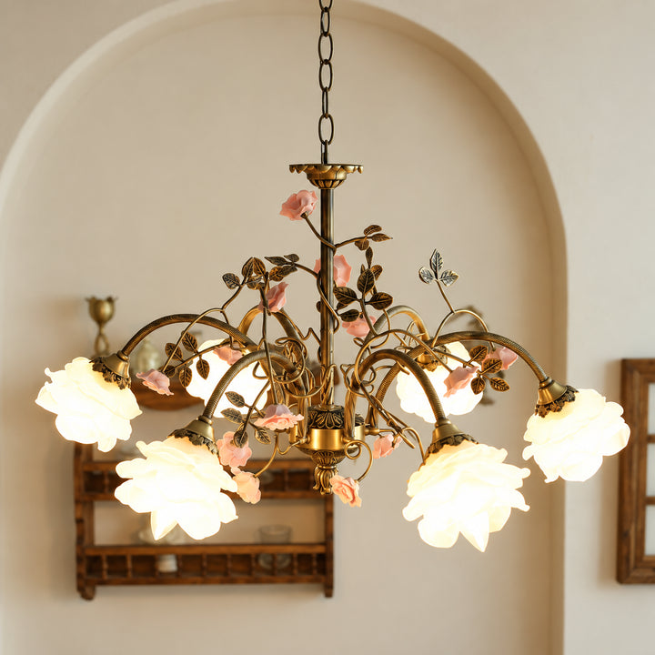 Rosmielle Floral Chandelier 5