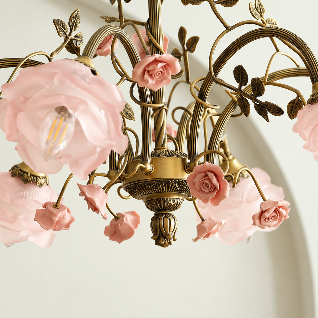 Rosmielle Floral Chandelier 6