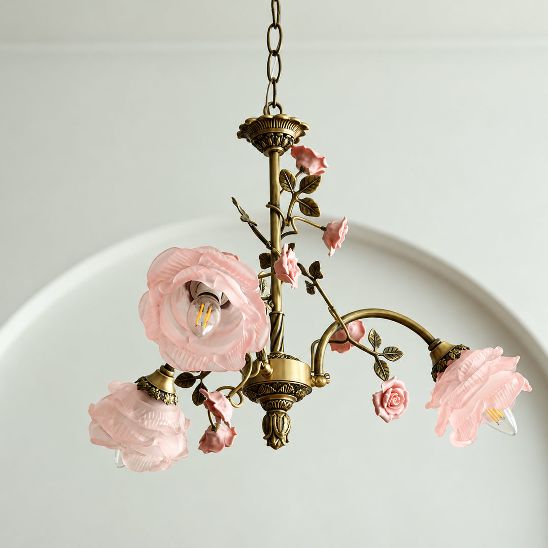 Rosmielle Floral Chandelier 7