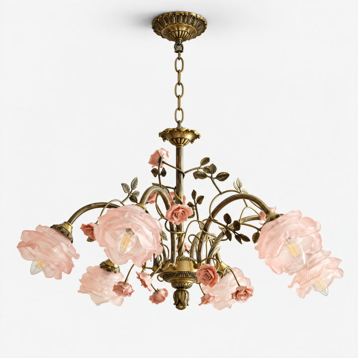 Rosmielle Floral Chandelier 8