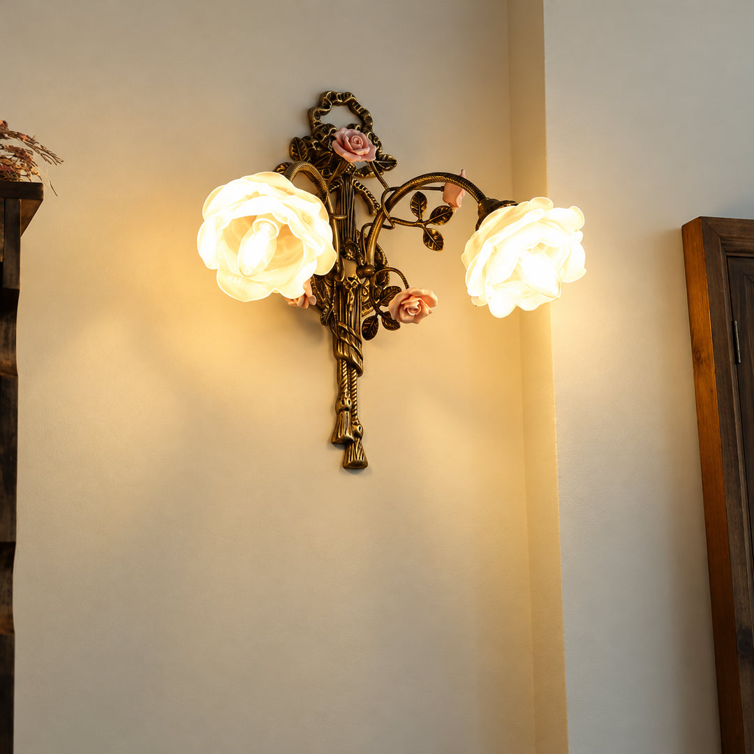 Rosmielle Floral Wall Lamp 14