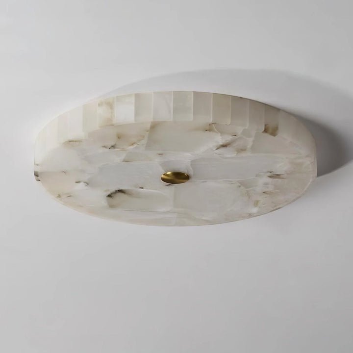 Round Alabaster Ceiling Lamp 3