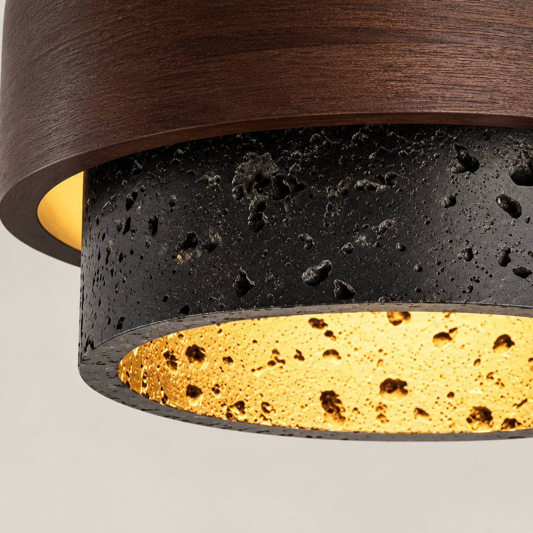 Rovlena Travertine Ceiling Lamp 12