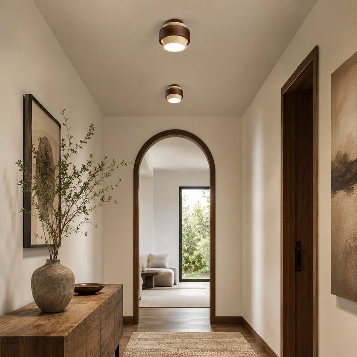 Rovlena Travertine Ceiling Lamp 3