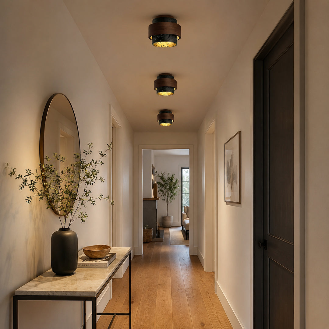 Rovlena Travertine Ceiling Lamp 5