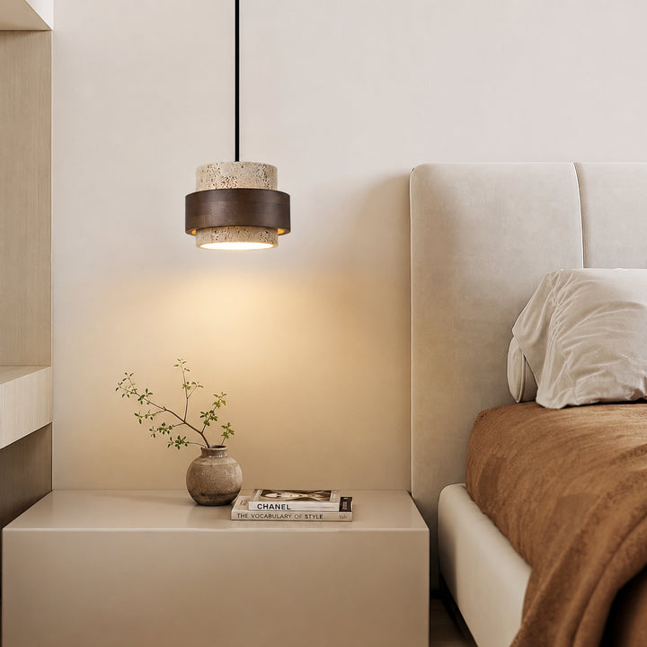 Rovlena Travertine Pendant Light 1