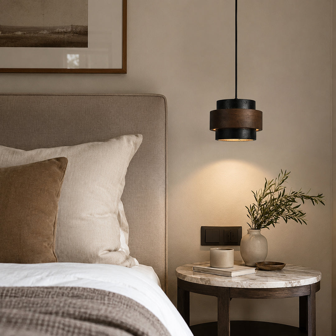 Rovlena Travertine Pendant Light 4