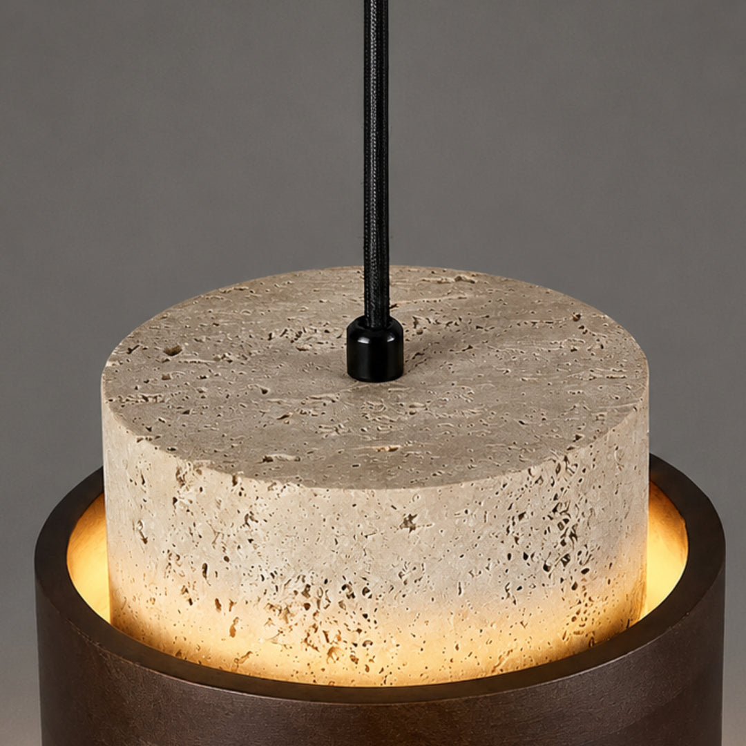 Rovlena Travertine Pendant Light 9